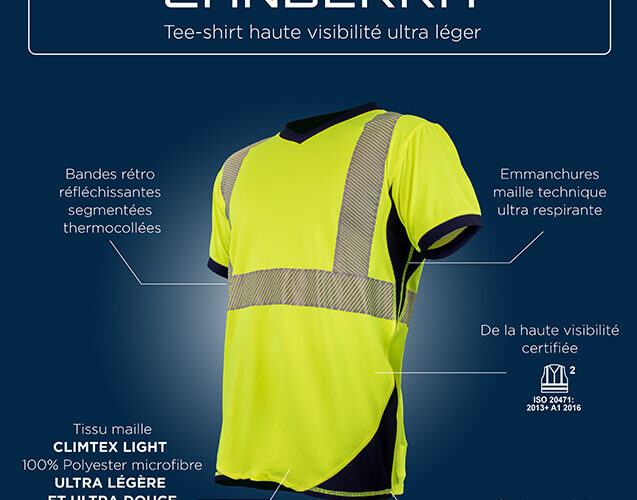 Tee-shirt Canberra Chatard ultra léger